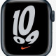 Apple Watch Nike Series 7 GPS 45mm Midnight Aluminium Case Anthracite/Black Nike Sport Band (MKNC3) 